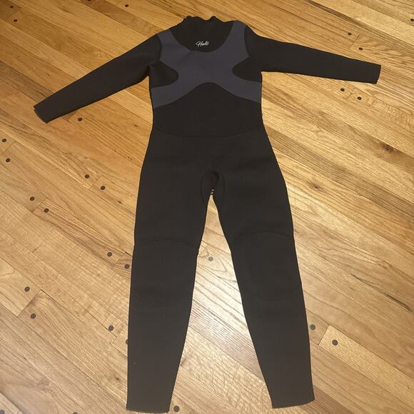 hevto Other - Hevto Adult Full-Body Wetsuit Size 14 Black Gray Swimming Scuba Diving Full Zip